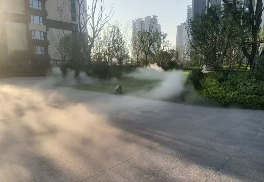 户外雾森景观：让城市呼吸